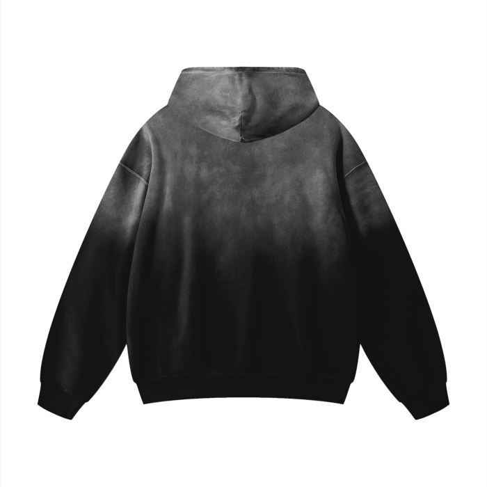 Heavyweight Pure Cotton Handcrafted Drop Shoulder Oversized Hoodie